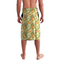 Vintage Hawaii Mango Lavalava Yellow Green Hawaiian Palaka LT05 - Polynesian Pride