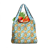 Vintage Hawaii Mango Grocery Bag Blue Hawaiian Palaka LT05 1-pack One Size Blue - Polynesian Pride