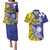 Personalised Nauru 92nd Anniversary Of Angam Couples Matching Puletasi and Hawaiian Shirt Polynesian Whale Pattern