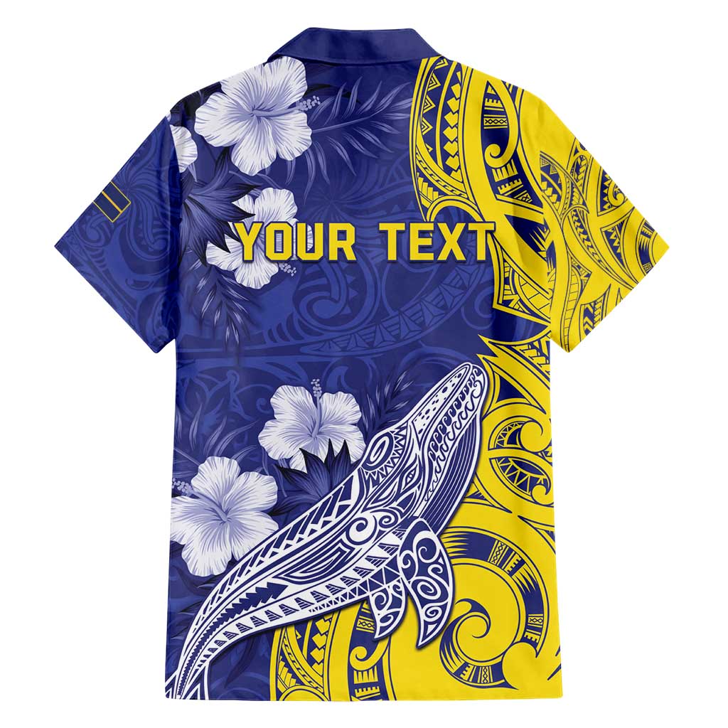 Personalised Nauru 92nd Anniversary Of Angam Hawaiian Shirt Polynesian Whale Pattern LT05 - Polynesian Pride