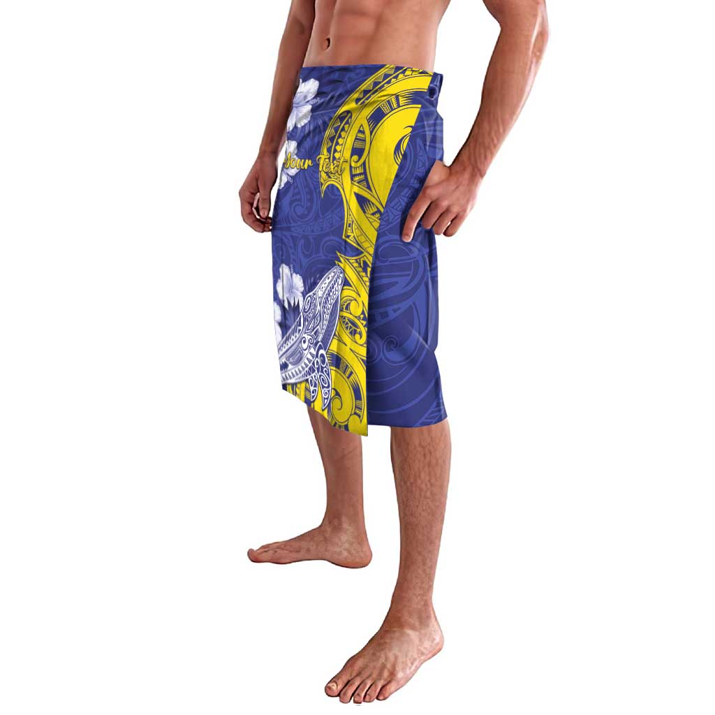Personalised Nauru 92nd Anniversary Of Angam Lavalava Polynesian Whale Pattern LT05 - Polynesian Pride