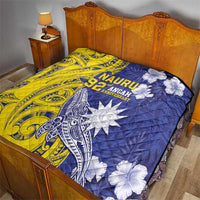 Nauru 92nd Anniversary Of Angam Quilt Polynesian Whale Pattern LT05 - Polynesian Pride