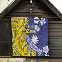 Nauru 92nd Anniversary Of Angam Quilt Polynesian Whale Pattern LT05 - Polynesian Pride
