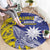 Nauru 92nd Anniversary Of Angam Round Carpet Polynesian Whale Pattern