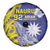 Nauru 92nd Anniversary Of Angam Spare Tire Cover Polynesian Whale Pattern