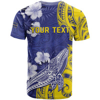 Personalised Nauru 92nd Anniversary Of Angam T Shirt Polynesian Whale Pattern LT05 - Polynesian Pride