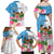 Personalized Fiji Day Family Matching Off Shoulder Long Sleeve Dress and Hawaiian Shirt Tanoa Hibiscus Fijian Tapa Masi Pattern LT05 - Polynesian Pride