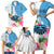 Personalized Fiji Day Family Matching Short Sleeve Bodycon Dress and Hawaiian Shirt Tanoa Hibiscus Fijian Tapa Masi Pattern LT05 - Polynesian Pride