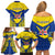 niue-constitution-day-family-matching-off-shoulder-short-dress-and-hawaiian-shirt-coat-of-arms-niuean-hiapo-pattern