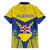 Niue Constitution Day Family Matching Puletasi Dress and Hawaiian Shirt Coat Of Arms Niuean Hiapo Pattern LT05 - Polynesian Pride