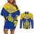 personalized-niue-constitution-day-couples-matching-off-shoulder-short-dress-and-long-sleeve-button-shirts-coat-of-arms-niuean-hiapo-pattern