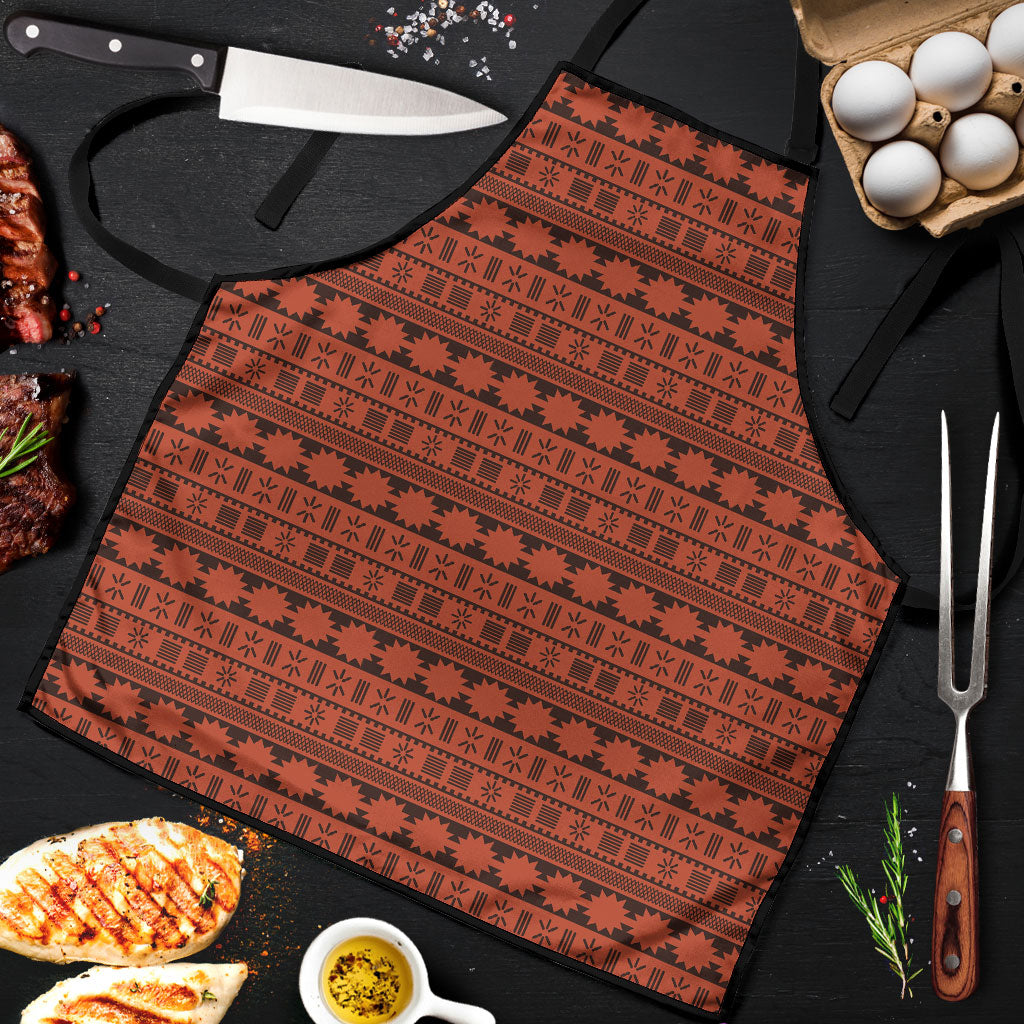 Polynesian Princess Inspired Tapa Pattern Apron