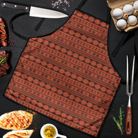 Polynesian Princess Inspired Tapa Pattern Apron