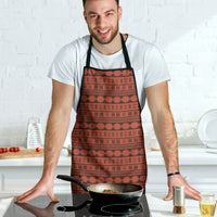 Polynesian Princess Inspired Tapa Pattern Apron