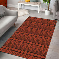 Polynesian Princess Inspired Tapa Pattern Area Rug LT05 - Polynesian Pride