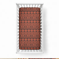 Polynesian Princess Inspired Tapa Pattern Baby Bed Cover LT05 28 × 52 in Red - Polynesian Pride