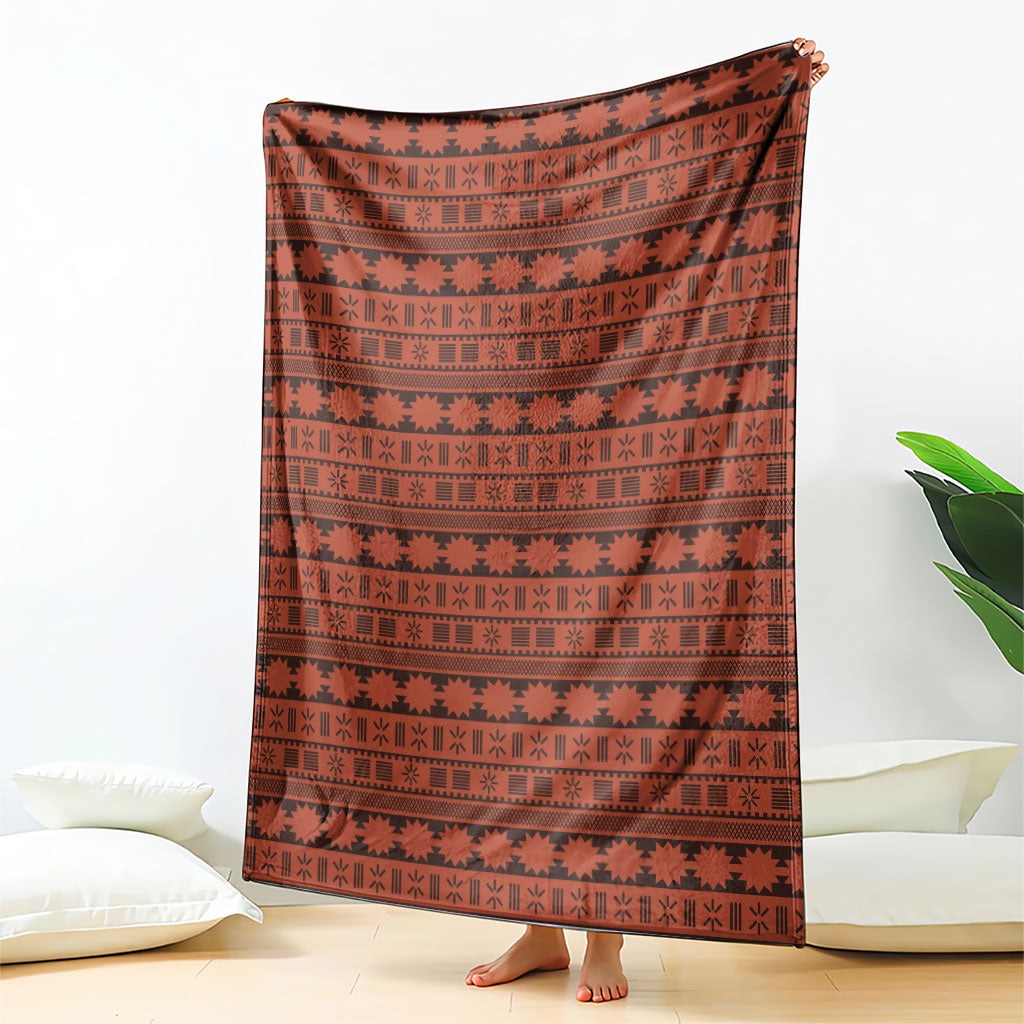 Polynesian Princess Inspired Tapa Pattern Blanket LT05 - Polynesian Pride