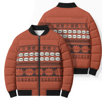 Polynesian Princess Inspired Tapa Pattern Bomber Puffer Jacket LT05 - Polynesian Pride