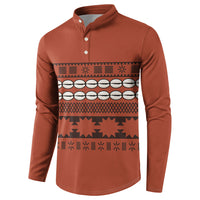 Polynesian Princess Inspired Tapa Pattern Button Sweatshirt LT05 - Polynesian Pride