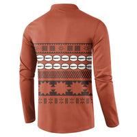 Polynesian Princess Inspired Tapa Pattern Button Sweatshirt LT05 - Polynesian Pride