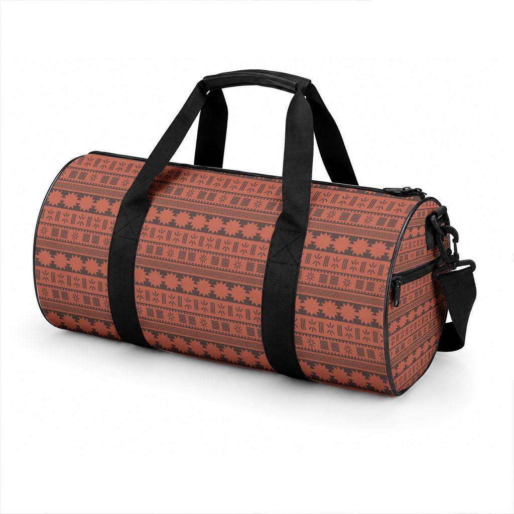 Polynesian Princess Inspired Tapa Pattern Duffle Bag LT05 - Polynesian Pride