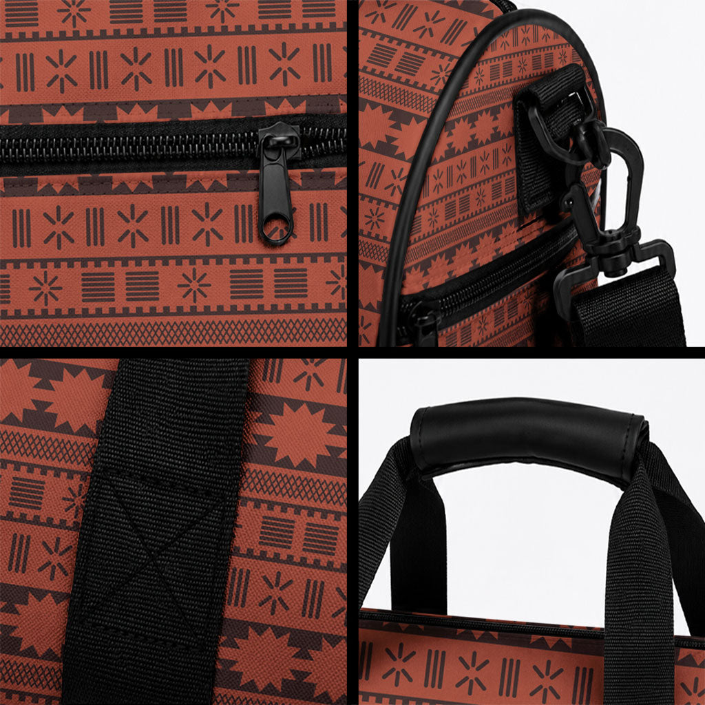 Polynesian Princess Inspired Tapa Pattern Duffle Bag LT05 - Polynesian Pride