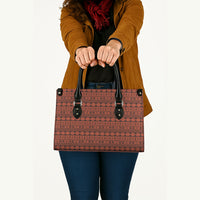 Polynesian Princess Inspired Tapa Pattern Leather Bag LT05 - Polynesian Pride