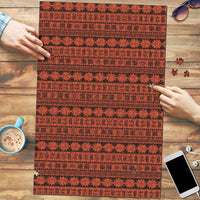 Polynesian Princess Inspired Tapa Pattern Puzzle