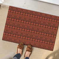 Polynesian Princess Inspired Tapa Pattern Rubber Doormat LT05 - Polynesian Pride