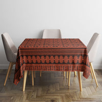 Polynesian Princess Inspired Tapa Pattern Tablecloth