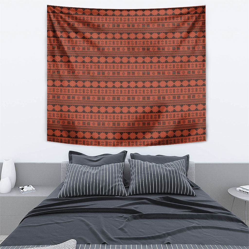 Polynesian Princess Inspired Tapa Pattern Tapestry LT05 - Polynesian Pride