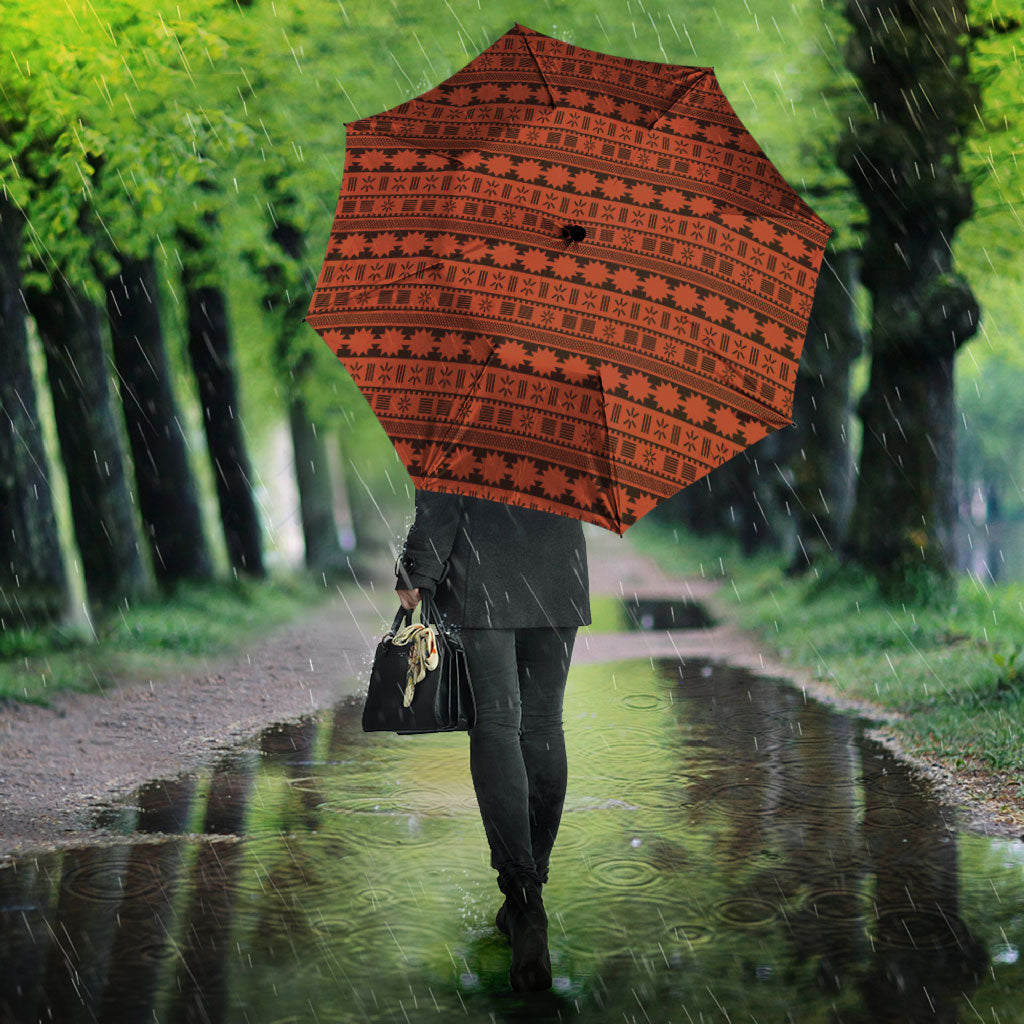 Polynesian Princess Inspired Tapa Pattern Umbrella LT05 - Polynesian Pride
