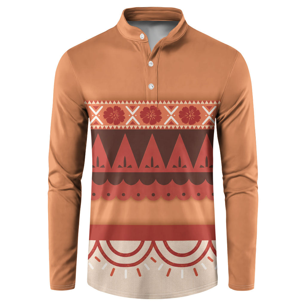 Polynesian Princess Inspired Cosplay Costume Button Sweatshirt