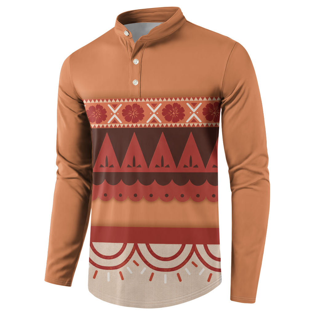 Polynesian Princess Inspired Cosplay Costume Button Sweatshirt