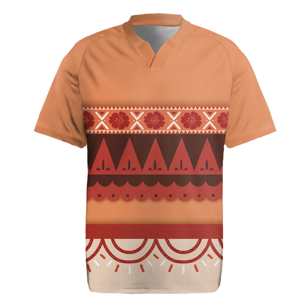 Polynesian Princess Inspired Cosplay Costume Rugby Jersey LT05 Multicolor - Polynesian Pride