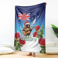 New Zealand Kiwi Christmas Blanket Xmas Vibe LT05 - Polynesian Pride