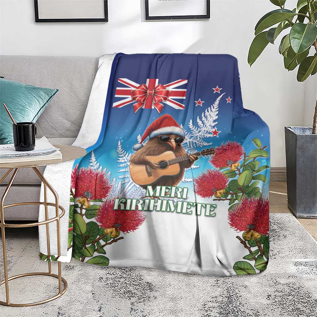 New Zealand Kiwi Christmas Blanket Xmas Vibe LT05 - Polynesian Pride