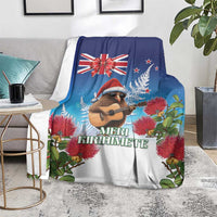 New Zealand Kiwi Christmas Blanket Xmas Vibe LT05 - Polynesian Pride