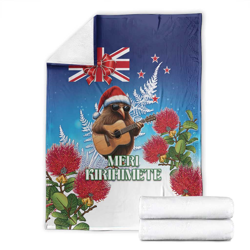 New Zealand Kiwi Christmas Blanket Xmas Vibe LT05 - Polynesian Pride
