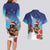 New Zealand Kiwi Christmas Couples Matching Long Sleeve Bodycon Dress and Hawaiian Shirt Xmas Vibe