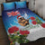 New Zealand Kiwi Christmas Quilt Bed Set Xmas Vibe