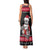 New Zealand Santa Tiki Christmas Tank Maxi Dress Meri Kirihimete