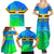 Personalised Solomon Islands Choiseul Province Day Family Matching Summer Maxi Dress and Hawaiian Shirt Sea Turtle Tribal Pattern LT05 - Polynesian Pride