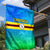 Solomon Islands Choiseul Province Day Garden Flag Sea Turtle Tribal Pattern LT05 - Polynesian Pride