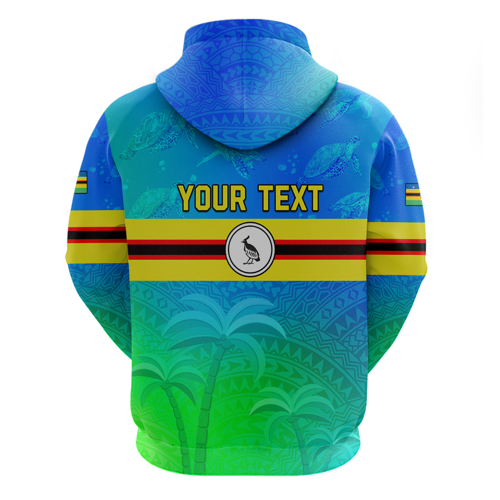 Personalised Solomon Islands Choiseul Province Day Hoodie Sea Turtle Tribal Pattern LT05 - Polynesian Pride