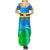 Personalised Solomon Islands Choiseul Province Day Summer Maxi Dress Sea Turtle Tribal Pattern LT05 - Polynesian Pride