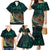 Personalised New Zealand Tamaki Herenga Waka Festival Family Matching Mermaid Dress and Hawaiian Shirt Maori Pattern LT05 - Polynesian Pride