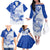 Personalised Northern Mariana Islands Commonwealth Day Family Matching Off Shoulder Long Sleeve Dress and Hawaiian Shirt Simple Style LT05 - Polynesian Pride