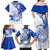 Personalised Northern Mariana Islands Commonwealth Day Family Matching Off Shoulder Maxi Dress and Hawaiian Shirt Simple Style LT05 - Polynesian Pride