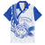 Personalised Northern Mariana Islands Commonwealth Day Hawaiian Shirt Simple Style LT05 Blue - Polynesian Pride